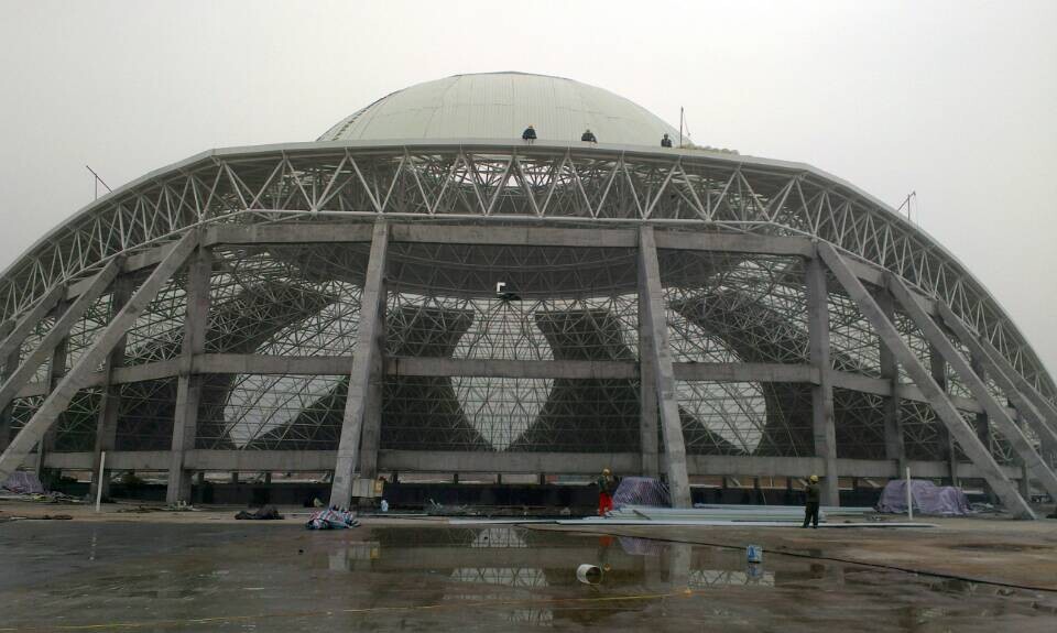 安宁温泉馆网架工程